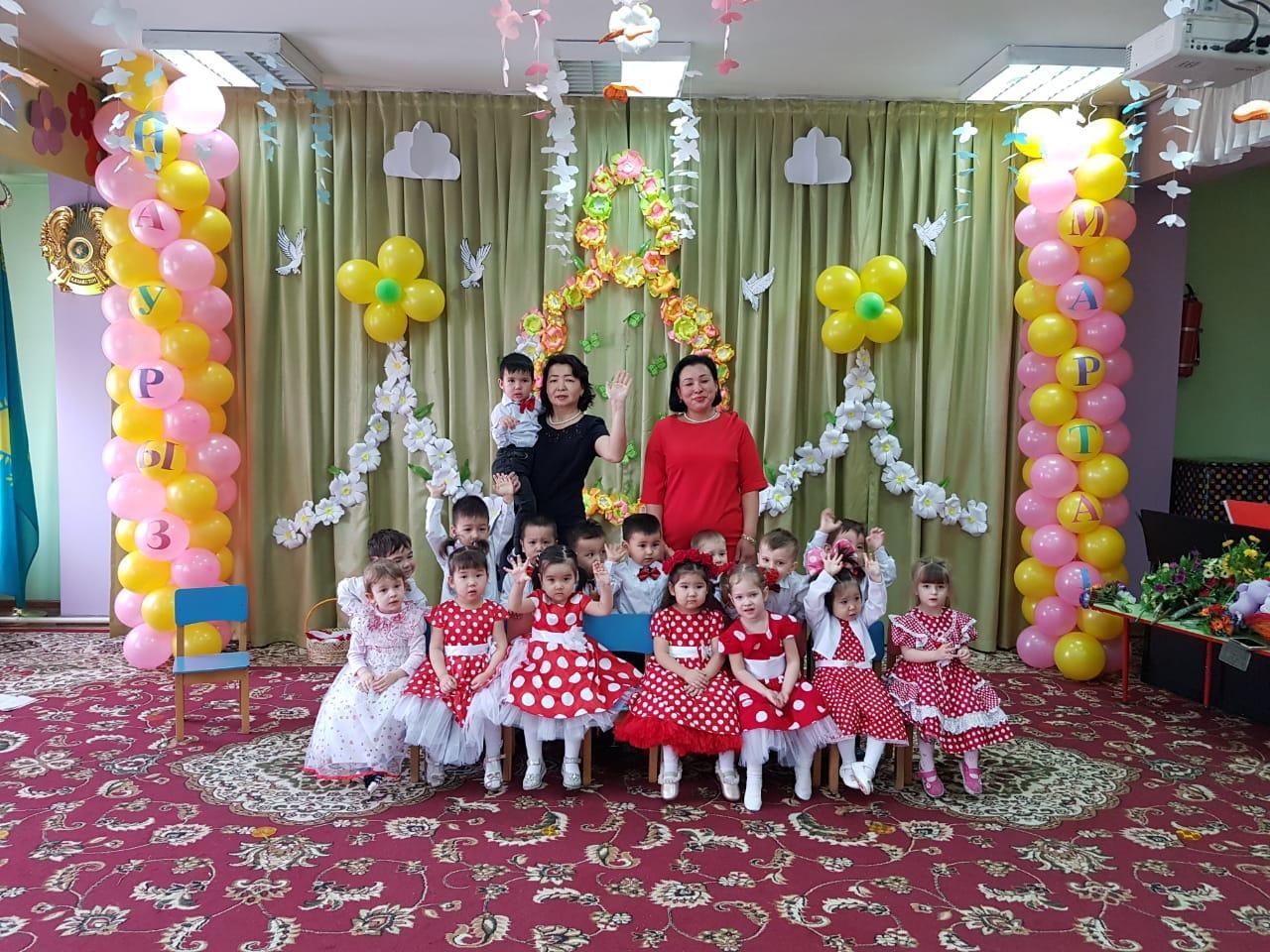 Утренник 8 марта. I  младшая группа "Светлячки"   Тема:  "Это праздник мамин"